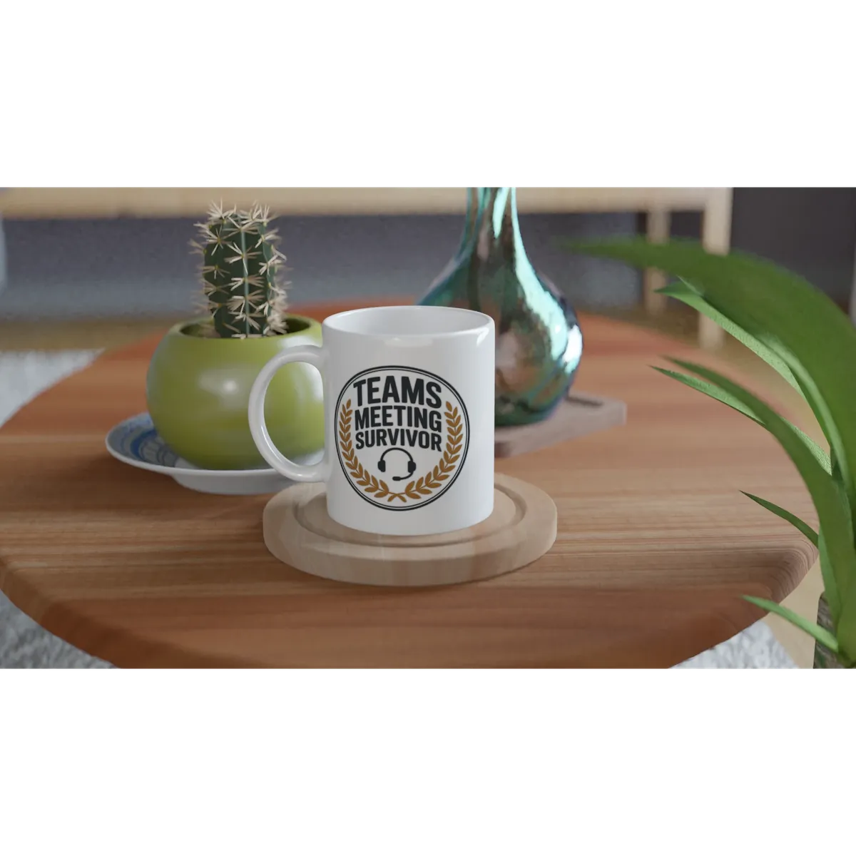 Teams Meeting Survivor Mug — view 6