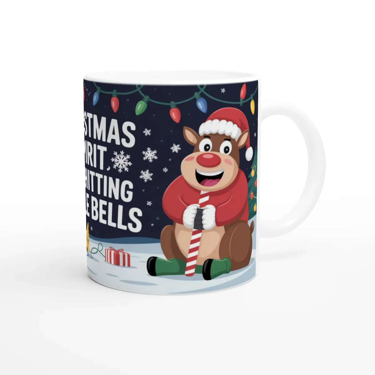 Funny Christmas Mug — view 4