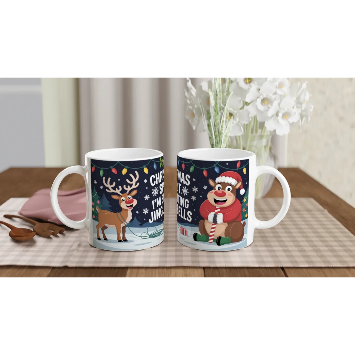 Funny Christmas Mug — view 5