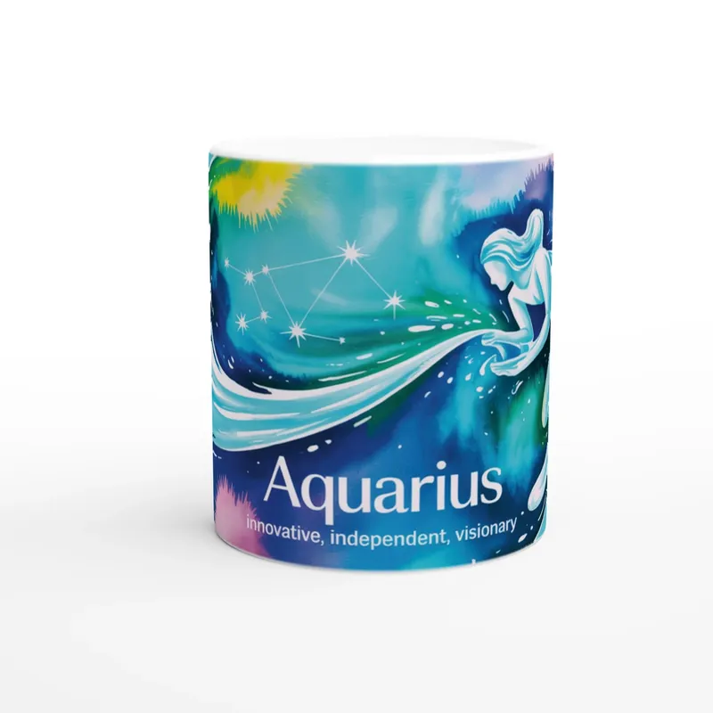 Aquarius Zodiac Mug
