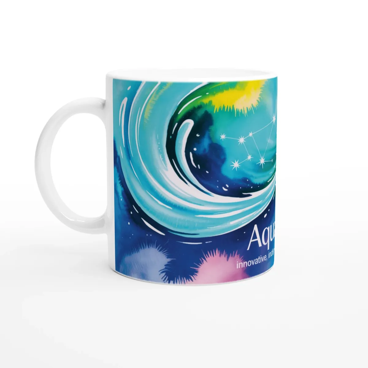 Aquarius Zodiac Mug — view 5